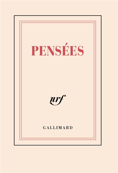 Carnet poche ligne pensees