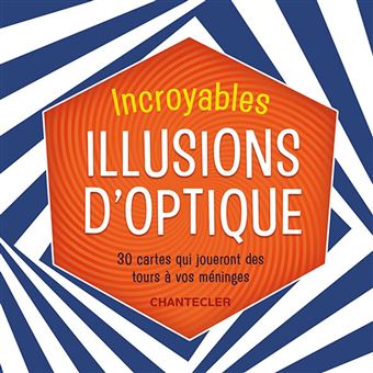 Incroyables illusions d'optique - set de cartes