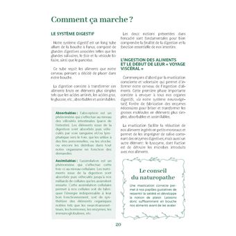 La naturopathie pour un ventre heureux. Au secours des intestins sensibles