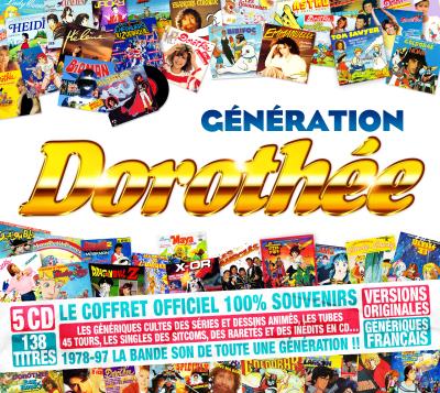 Génération Dorothée 40 ans Coffret