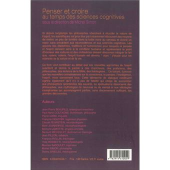 Penser et croire au temps des sciences cognitives