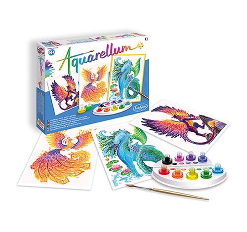 AQUARELLUM - ANIMAUX MYTHIQUES