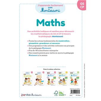 Mes activités Montessori - Maths