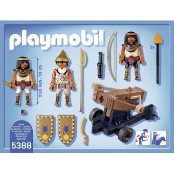 New History neuf Playmobil 5388 Égyptiens soldats du pharaon avec baliste 