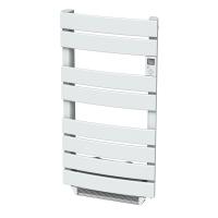 Radiateur sèche-serviettes Carrera New Pluton 600W + soufflerie 1000W Blanc