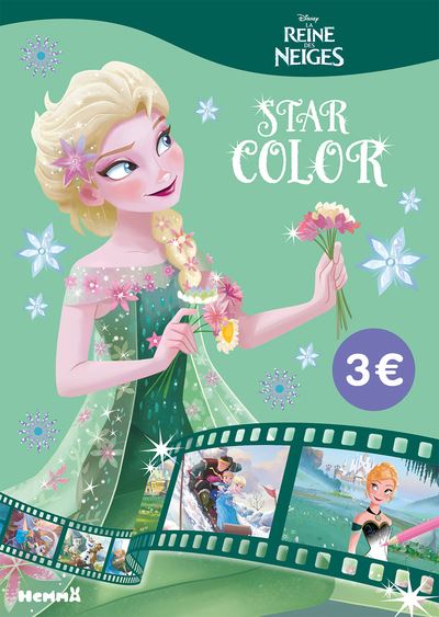 Disney La Reine des Neiges - Star Color – Livre de coloriage – Dès 4 ans, Collectif