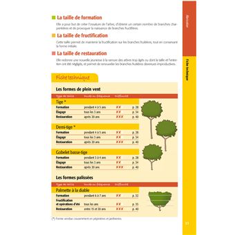 Taillez tous les arbres fruitiers