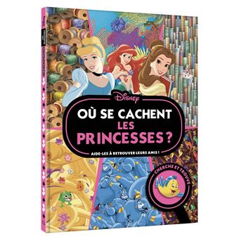 DISNEY PRINCESSES - Où se cachent les princesses ? - Cherche et trouve