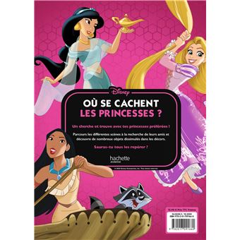 DISNEY PRINCESSES - Où se cachent les princesses ? - Cherche et trouve
