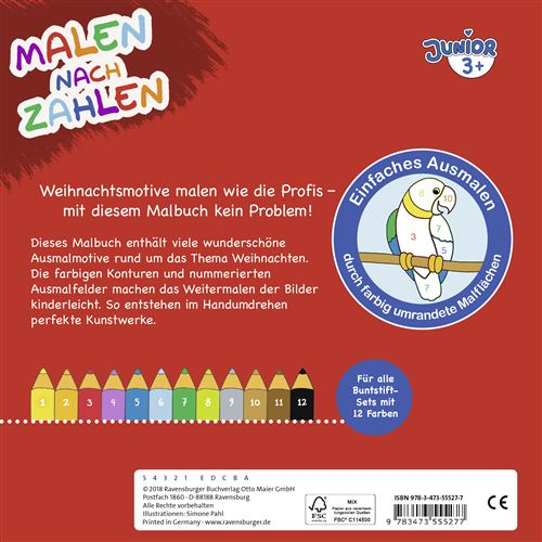 $MALEN NACH ZAHLEN JUNIOR-WEIHNACHTEN-RAV
