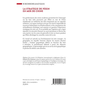 La stratégie de Pékin en mer de Chine