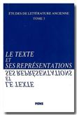 Le Texte et ses représentations