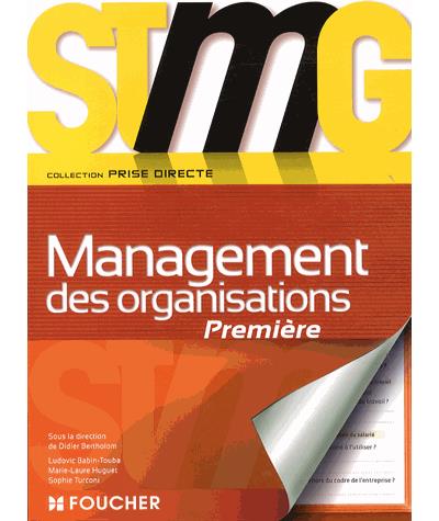 Management des organisations 1ère Bac STMG