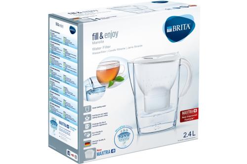 Carafe filtrante Brita marella Blanche