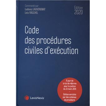 Code des procédures civiles d'exécution 2020
