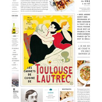 Les carnets de cuisine de Toulouse Lautrec