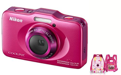 Nikon CoolPix S31 Rose + Sac à dos Rose État correct - Nikon reconditionné disponible sur Fnac