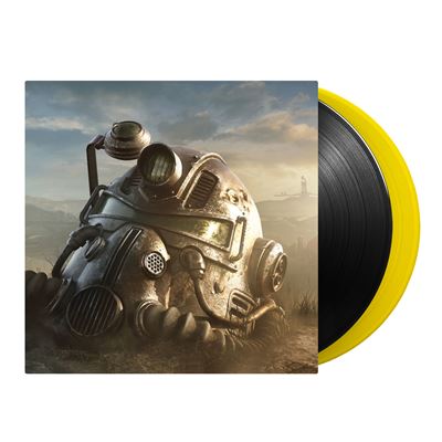 Fallout 76 Édition Deluxe Vinyle Noir et Jaune Transparent