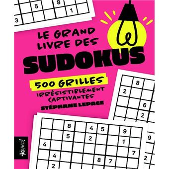 Le grand livre des sudokus