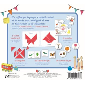 Mon coffret d'activités Montessori