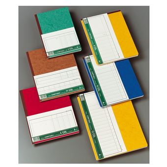 Piqûre Trace Comptable Folioté 80 Pages 6 Colonnes Exacompta - Autres