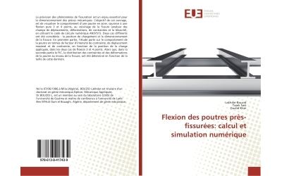 Flexion des poutres pres-fissurees: calcul et simulation num