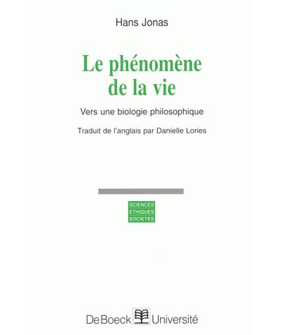 Le phénomène de la vie