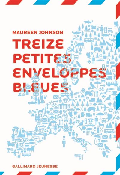 13 petites enveloppes bleues - Maureen Johnson - Gallimard-jeunesse - Poche  - Librairie Le Divan PARIS