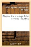 Réponse à la brochure de M. Fleuriau