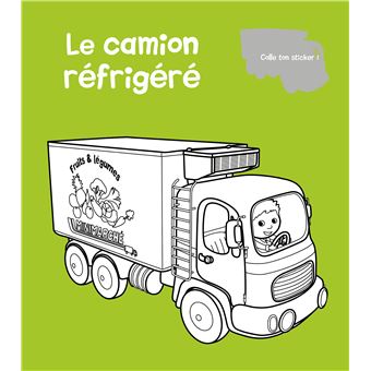 Mon coloriage p'tit garçon - Les camions