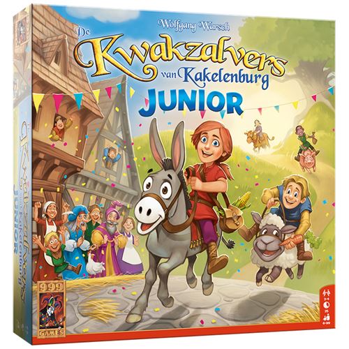 Jeu De Société De Kwakzalvers Van Kakelenburg Junior 999 Games Version en Néerlandais