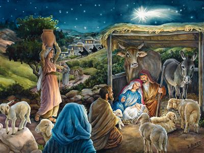 Jésus le sauveur est né