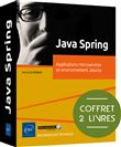 Java Spring - Coffret de 2 livres : Applications microservices en environnement Jakarta