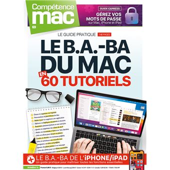Compétence Mac n°72 - Le b.a.-ba du Mac en 60 tutoriels + le b.a.-ba de l'iPhone / iPad