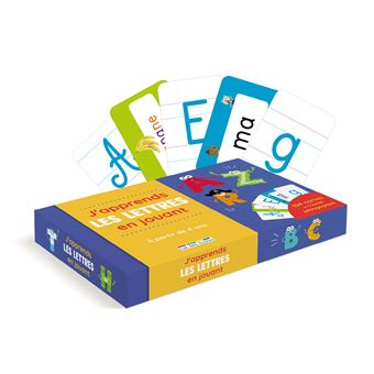 J'apprends les lettres en jouant