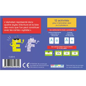 J'apprends les lettres en jouant