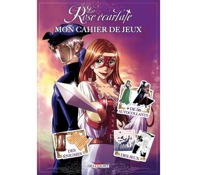 La Rose écarlate - Mon cahier de jeux -  Lyfoung - broché