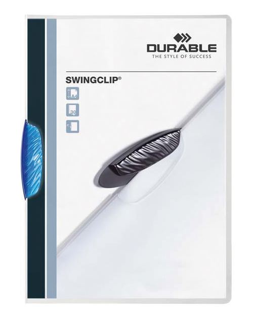 Chemise Swingclip pour 30 feuilles A4 Esselte Bleu