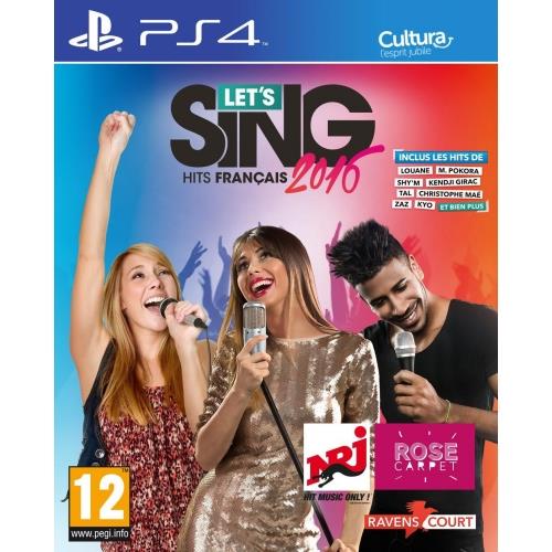 Let's Sing 2016 Hits Français PS4