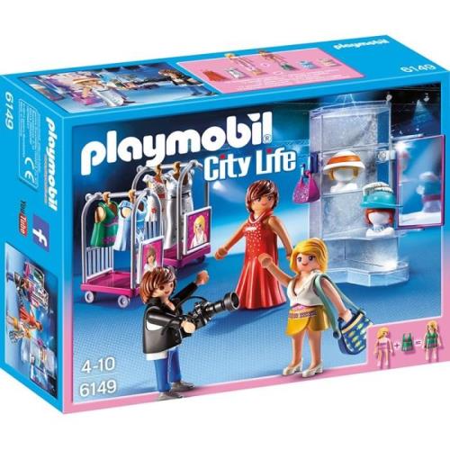 Coffret Playmobil City Life : Photographe et Top Models