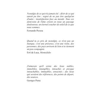 Nuances de nostalgie