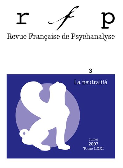 RFP 2007, t. 71, n° 3, Neutralité bienveillante