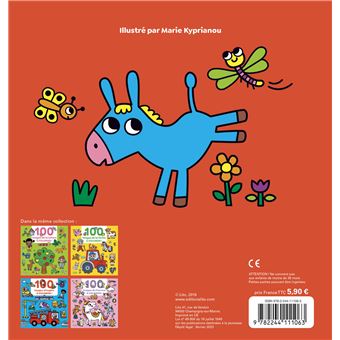 100 images d'animaux à colorier