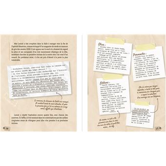 Cluedo - Le carnet d'enquete du colonel Moutarde