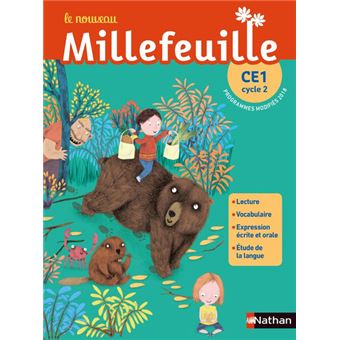 Nouveau Millefeuille Ce1 Manuel 2019 Livre De L Eleve Edition 2019 Broche Alain Bondot Christian Demongin Michel Gonnet Achat Livre Fnac Nouveau Millefeuille Ce1 Manuel 2019 Livre De L Eleve Edition 2019 Broche Alain Bondot Christian Demongin Michel Gonnet Achat Livre Fnac