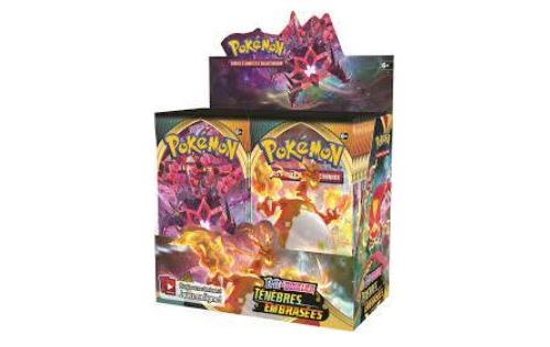 Pokemon Booster Ténèbres Embrasées Épée Et Bouclier (55242) - 1 Pack Booster De 10 Cartes Aléatoire