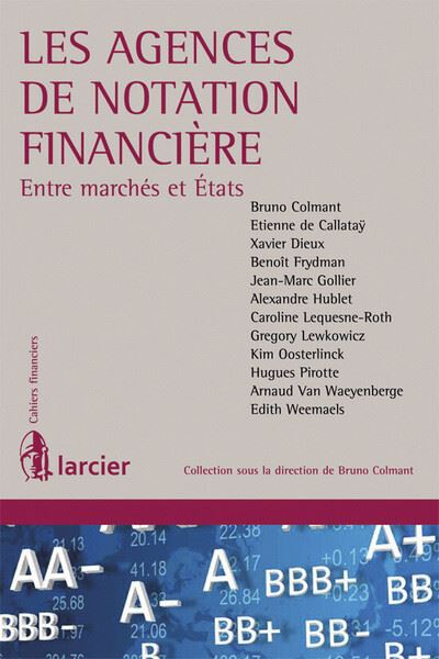 Les agences de notation financière - Bruno Colmant - broché
