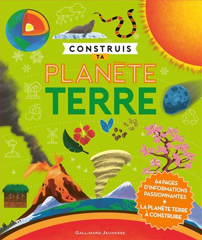 ② livre à rabats - Fenêtre sur la Planète terre - enfant 6 ans