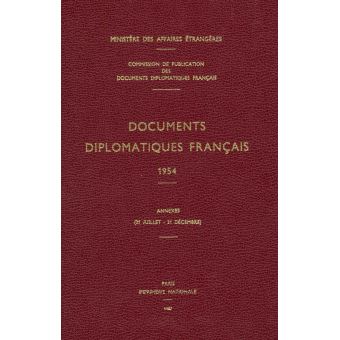 Documents diplomatiques français