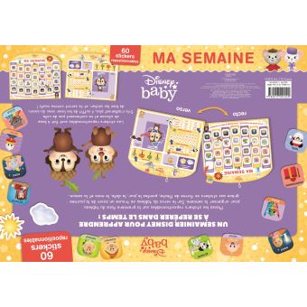 DISNEY BABY - Tableau d'éveil - Ma Semaine